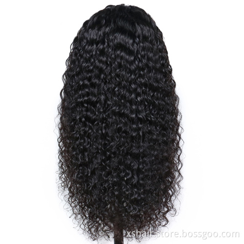 Top Fashion Closure Bob Front Afro Honey Blonde 40 Inch Human Hair Full Lace Wig Original Human Hair Wig